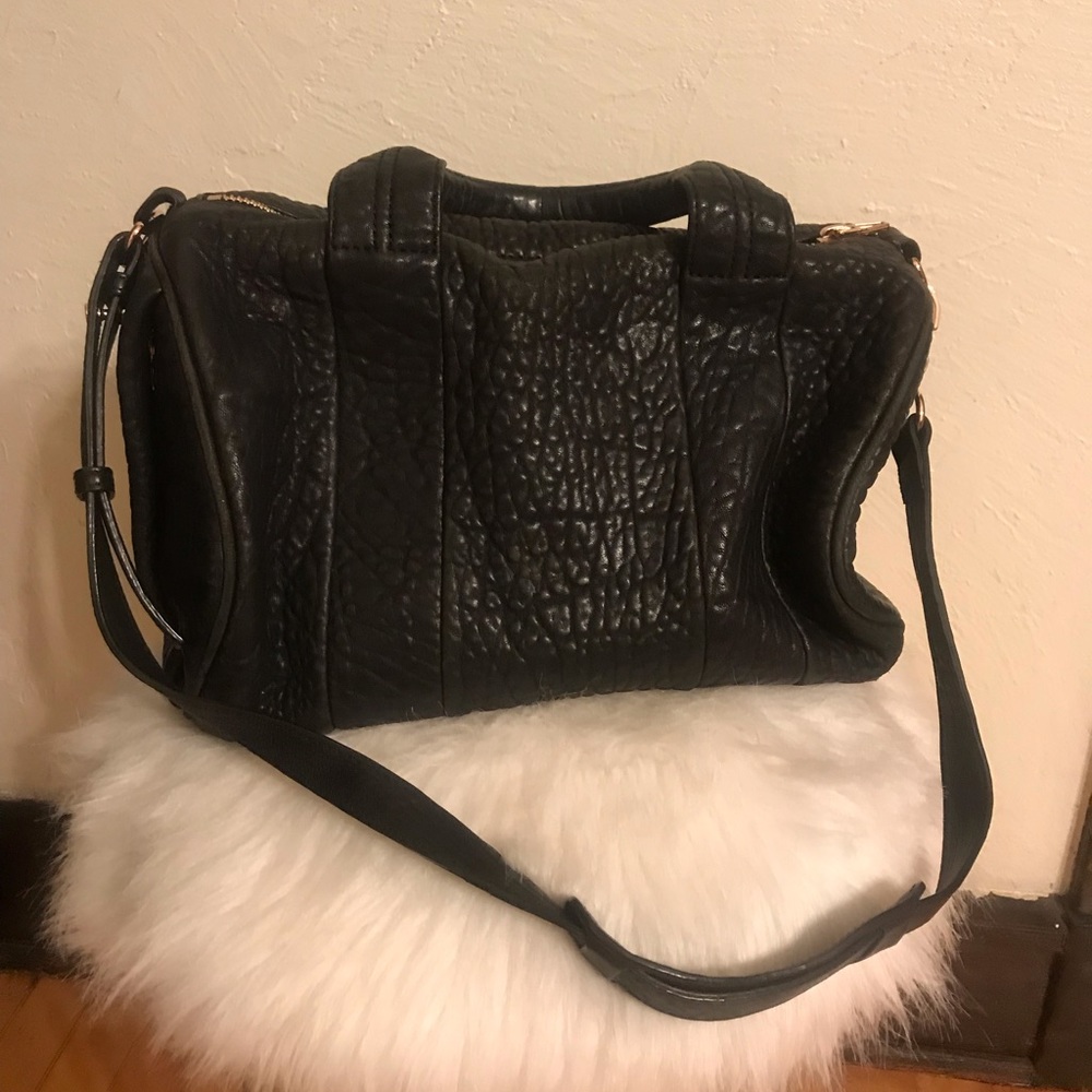 Alexander Wang- 'Rocco - Rosegold' Leather Satchel